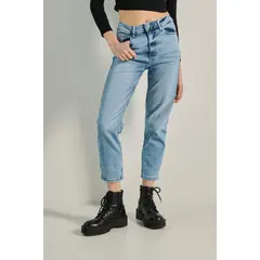 KOAJ - Jean mom fit tiro super alto Mujer