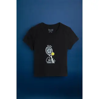 KOAJ - Camiseta manga corta en rib de tennis para teens Niña