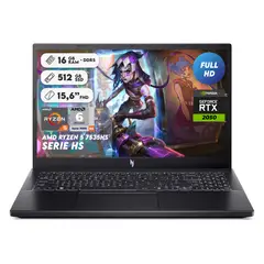 ACER - Portátil Nitro V15 Ryzen 5 7535HS Ram 16gb 512gb Rtx2050 15.6 Pul Computador Portátil