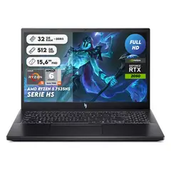 ACER - Portátil Nitro V15 Ryzen 5 7535HS Ram 32gb 512gb Rtx2050 15.6 Pul Computador Portátil