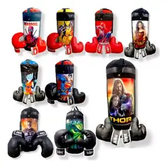 GENERICO - Saco de boxeo para niños mas guantes