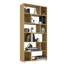MULTIMUEBLES - BIBLIOTECA NICHOS 736 NOGAL