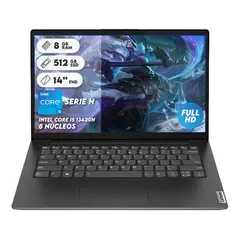 LENOVO - Portatil V14 Core I5-13420h Ram 8gb SSD 512gb 14 Pulgadas Computador Portátil