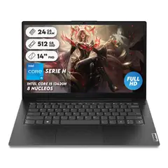 LENOVO - Portatil V14 Core I5-13420h Ram 24gb SSD 512gb 14 Pulgadas Computador Portátil