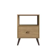 MULTIMUEBLES - MESA DE NOCHE NOGAL DM01