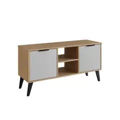 MULTIMUEBLES - RACK PARA TV 50 NOGAL BLANCO 851
