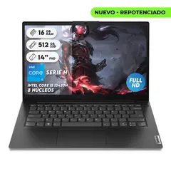 Lenovo - Portatil V14 Core I5-13420h Ram 16gb Ddr5 SSD 512gb Rj45 14 Pulgadas Computador Portátil