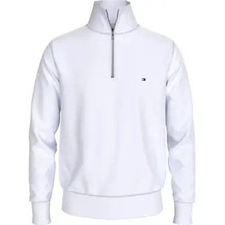 TOMMY HILFIGER - Saco Blanco Con Cremallera De Un Cuart