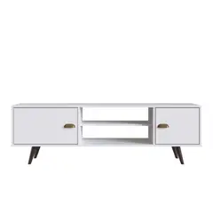 MULTIMUEBLES - RACK TV 60 PULGADAS BLANCO 724
