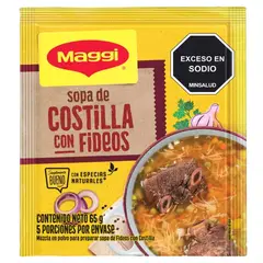 MAGGI - Sopa Costilla con Fideos x 65g