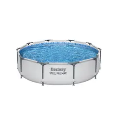 BESTWAY - Alberca Estructural 305m X 76cm Piscina + Bomba