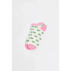 KOAJ - Medias tobilleras con diseño en jacquard MUJER