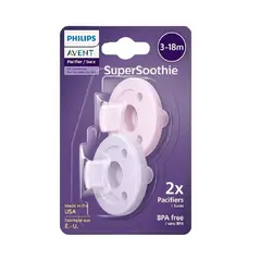 AVENT - Chupos Mamilas Entretencion Soothie Redonda 3-18m