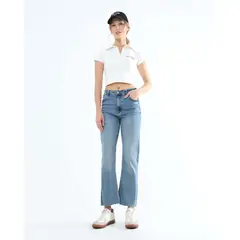 SEVEN SEVEN - Jean Para Mujer Flare Color Azul Marca #28160855