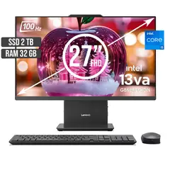 LENOVO - TODO EN UNO INTEL CORE I5-13420H SSD 2TB RAM 32GB LED 27 FULL HD 100Hz