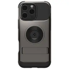 SPIGEN - Estuche Compatible con iPhone 16 Pro Max SlimArmor MagFit Negro
