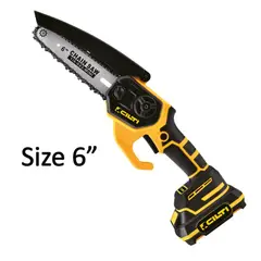 PRETUL - Motosierra de Cadena 6″ Inalámbrica BS8015