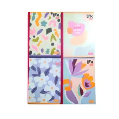 SCRIBE - Pack X20 Cuadernos Cosido 100h Cuadros Femenino Link