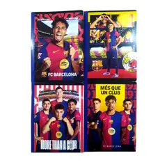 SCRIBE - Pack X5 Cuaderno Cuadriculado Cosido Barcelona 100h