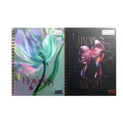 SCRIBE - Cuaderno Femenino Argollado 7 Materias Cuadriculado