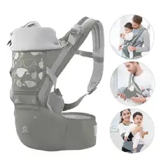 GENERICO - Cargador Canguro Portabebe 3en1 Aiebao Ergonomico