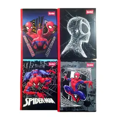 SCRIBE - Pack X3 Cuaderno Cosido 100h Rayas Spiderman Ultimate