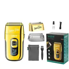 VGR - Maquina Corta Pelo V-332 Peluquera Afeitadora Patillera