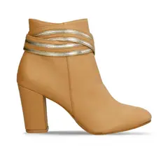 BATA - Botines Para Mujer Camel Iger