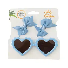 MUNDO BEBE - Set De Gafas Más Pinzas Bebe Niña