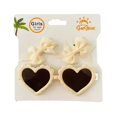 MUNDO BEBE - Set De Gafas Más Pinzas Bebe Niña