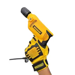 MEINENG - Taladro Atornillador 1029D Velocidad Variable Amarillo