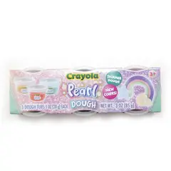 CRAYOLA - MASA Y PLASTILINA PERLADA AROMAS DE 3UNID. DE 1 OZ C/U