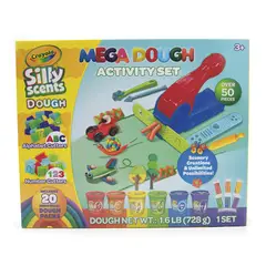 CRAYOLA - KIT DE ACTIVIDADES CON MASA Y PLASTILINA MEGA