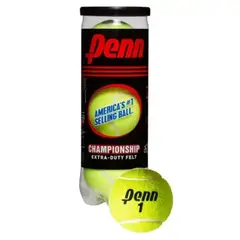 GENERICO - Set De 3 Pelotas De Tenis Penn Championship