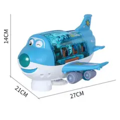 GENERICO - MINI AVION DE JUGUETE PARA NIÑOS CON MUÑEQUITOS Ref 8811-16