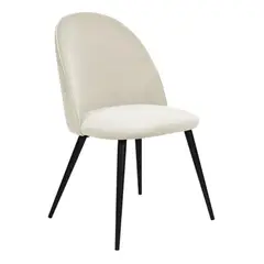 DIMATEX LEON - Silla Decorativa Mueble Sala Comedor Dormitorio Refkira Blanco