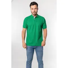 KP K'PO KING - Camiseta tipo polo para hombre verde Kapo