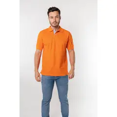 KP K'PO KING - Camiseta tipo polo para hombre naranja Kapo