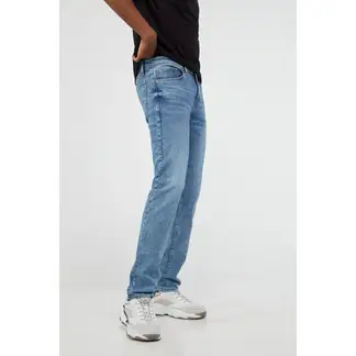 KOAJ - Jean slim tiro bajo azul claro con 5 bolsillos HOMBRE