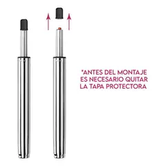 DIMATEX LEON - Silla Bar Butaco Alta Giratoria Suave Barra Cocina Refana Rosa