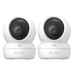 EZVIZ - COMBO 2 CÁMARAS H6C PRO WIFI PT 3MP F4mm IR10m 2K+