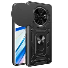 GENERICO - Funda Case Protector De Cámara Slider Compatible Tecno Spark 30C Negro