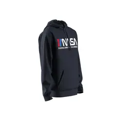 KOAJ - Buzo unicolor oversize con capota y diseÃ±o de NASA HOMBRE