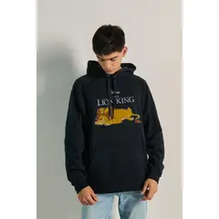 KOAJ - Buzo capota ranglan con estampado de El Rey León HOMBRE