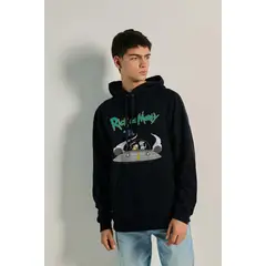 KOAJ - Buzo con capota para hombre en tono unicolor cuenta con Hombre