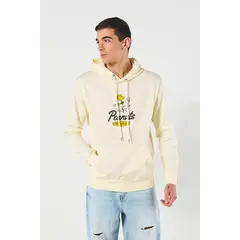 KOAJ - Buzo capota con estampado en frente de Snoopy. HOMBRE