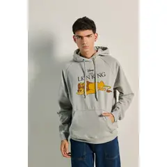 KOAJ - Buzo capota ranglan con estampado de El Rey León HOMBRE
