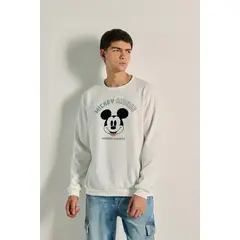 KOAJ - Sueter cuello redondo de Mickey Mouse HOMBRE