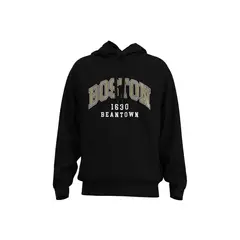 KOAJ - Buzo unicolor con capota y diseÃ±o college de Boston HOMBRE