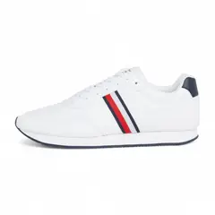 TOMMY HILFIGER - Zapatilla Hombre Running M04834 Blanco White/Lisa/11